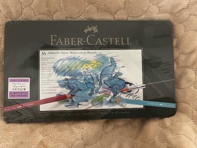 FABER CASTELL 水彩色鉛筆　36色 ファーバーカステル 水彩色鉛筆 36色セット｜水彩色鉛筆｜Faber