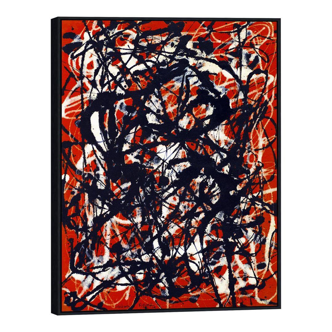 ジャクソン・ポロック 抽象絵画ウォールアート Amazon.co.jp: Jackson Pollockジャクソン・ポロック画家の作品「抽象