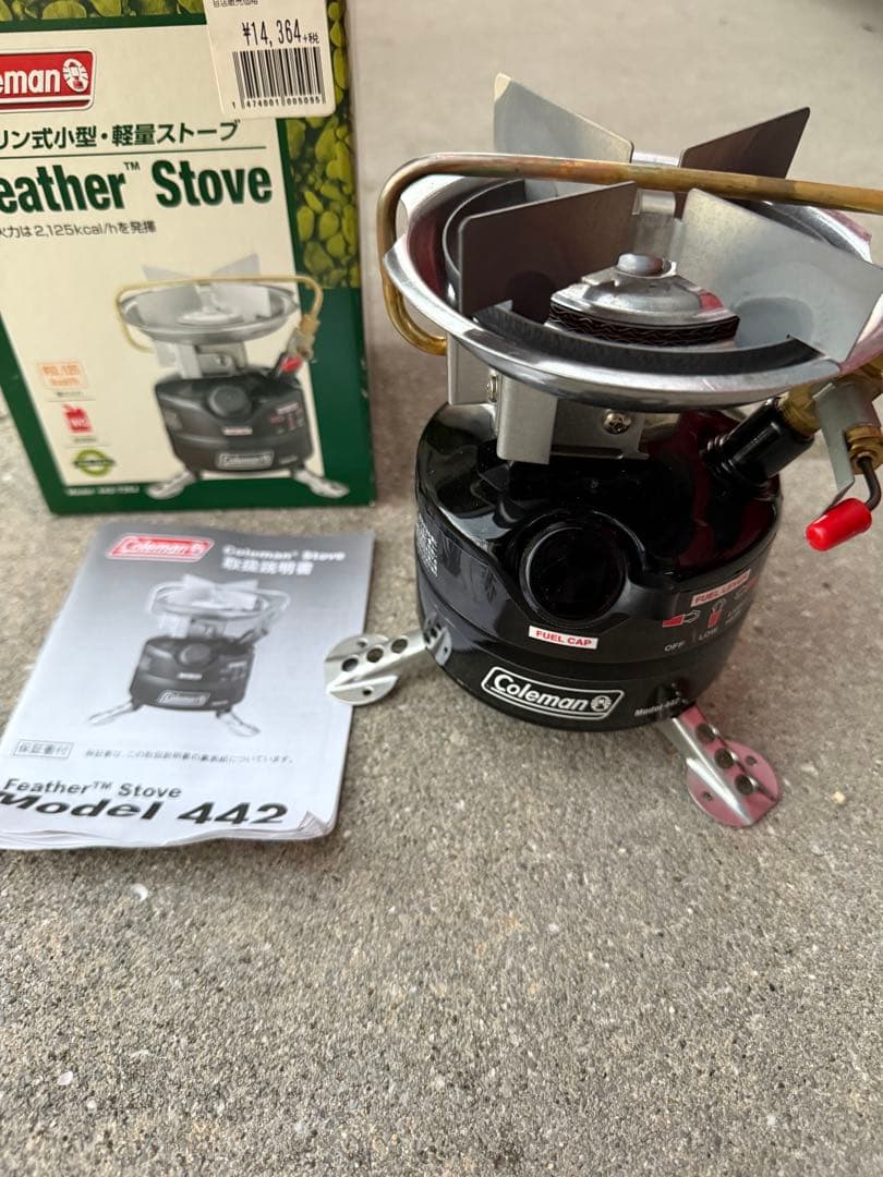 Coleman コールマン フェザーストーブ Model 442 日本未発売モデル!!Coleman(コールマン)のフェザー442ストーブが入荷