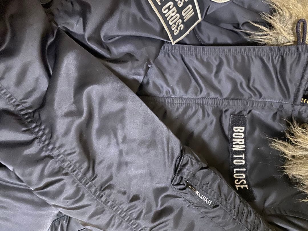 ヒステリックグラマー プリマロフト ジョニーサンダース N-3B モッズ