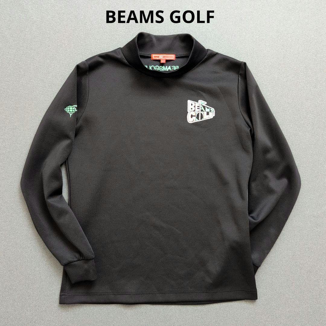 【極美品】2020年モデル　ビームスゴルフ　刺繍ロゴモックネック長袖　L BEAMS GOLF（ビームス ゴルフ）〈MEN〉ORANGE LABEL / USシリーズ LS