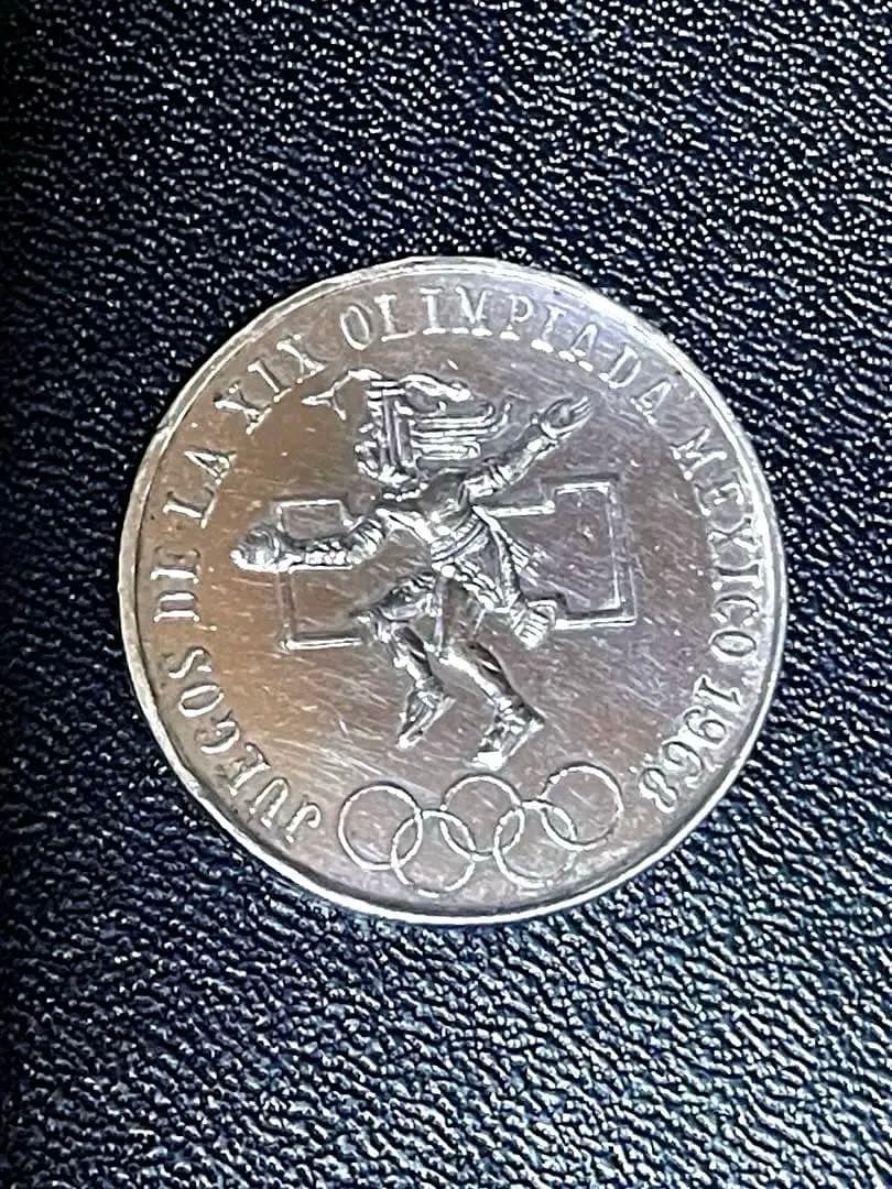 ク*カ様 メキシコオリンピック記念25ペソコイン 1968年 - メルカリ