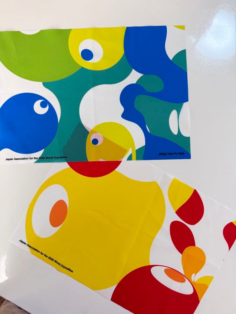 非売品　関西万博 閉幕式フラッグパレード　旗　2枚 Repost @reiwa_osaka 「フラッグパレード」を大阪・関西万博閉幕日に