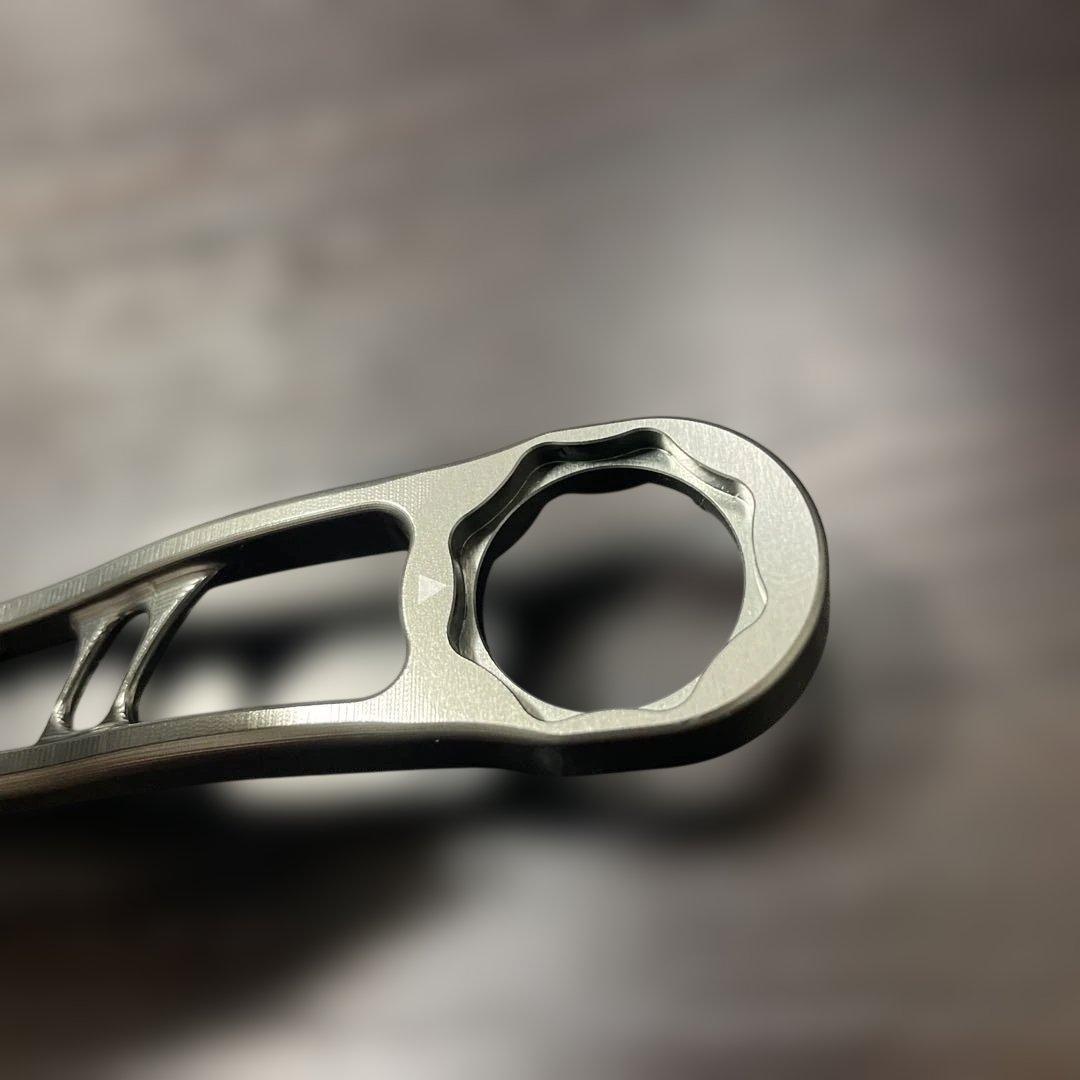 リブレ ハンドル BJ112-120T シマノ 右巻き ガンメタブラック