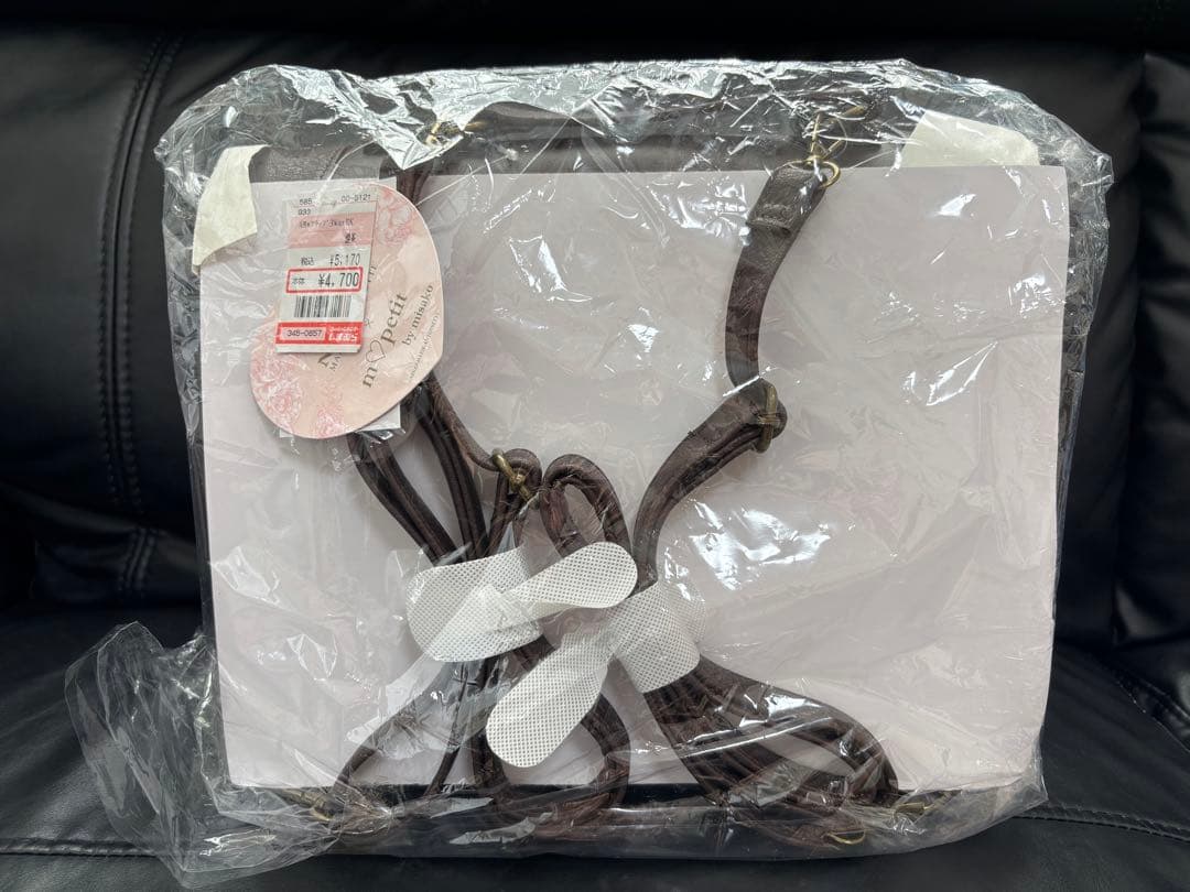 しまむら 青木美沙子（m*petit×NINA'S）3wayバッグ（茶）しまみさ