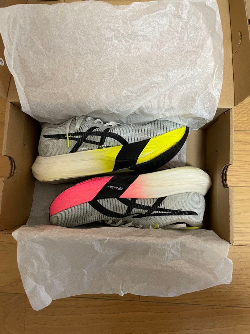 ASICS メタスピードエッジパリ25cm GQエディターが、アシックス「メタスピード エッジ パリ」で3時間15分