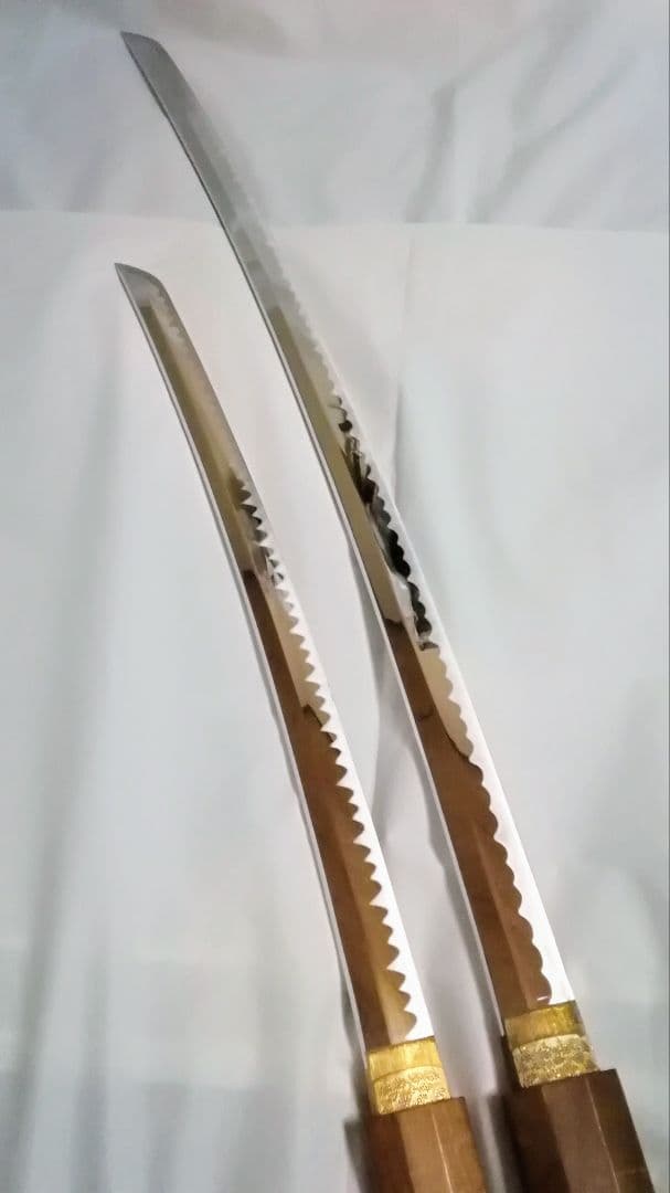 模造刀 白鞘 刀 脇差し 2本セット コスプレ 防犯