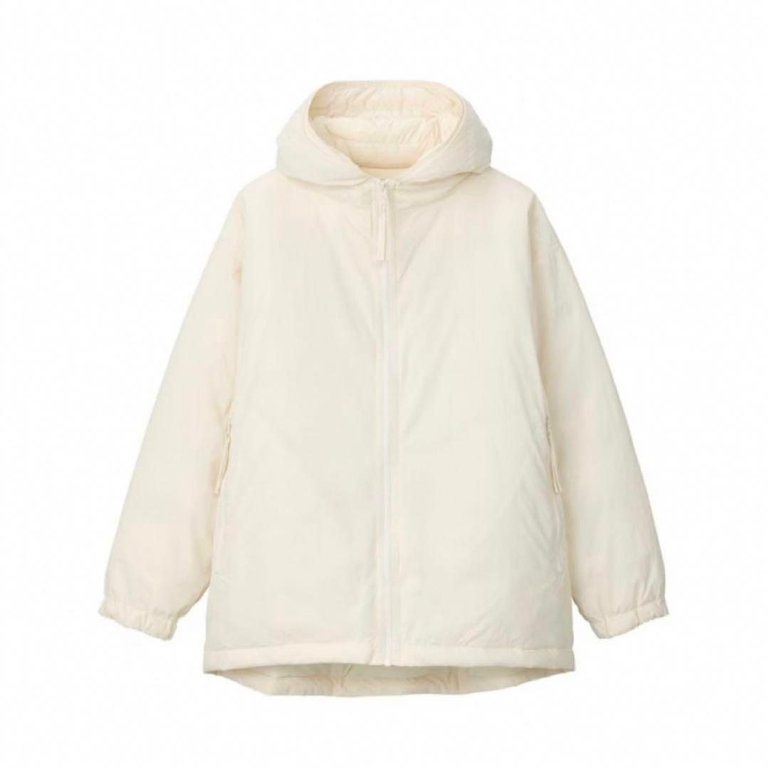 無印良品 MUJI labo 撥水フード付きダウンジャケット 男女兼用XL