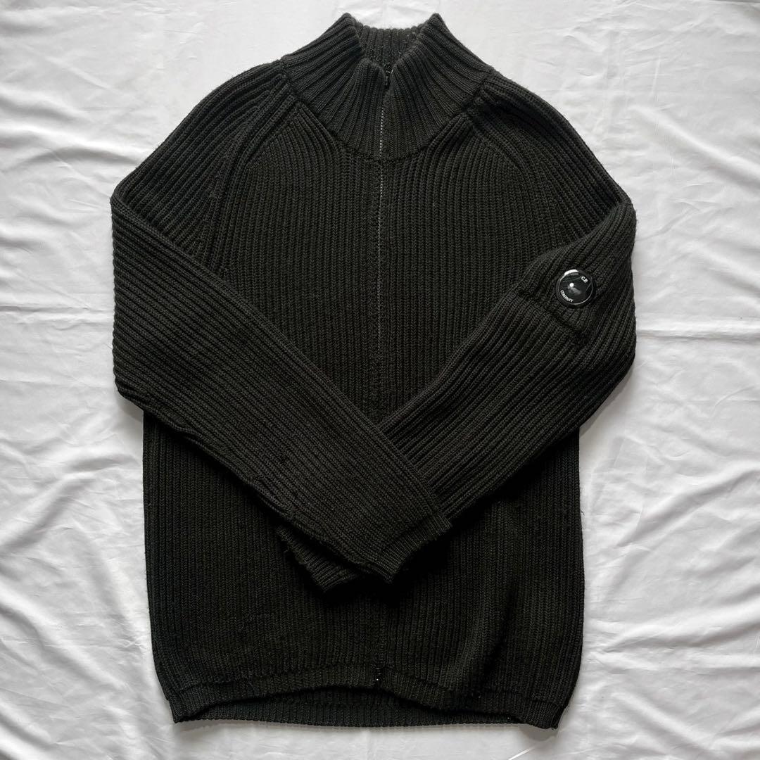 C.P. Company ドライバーズニット ブラック 54 レンズ - メルカリ