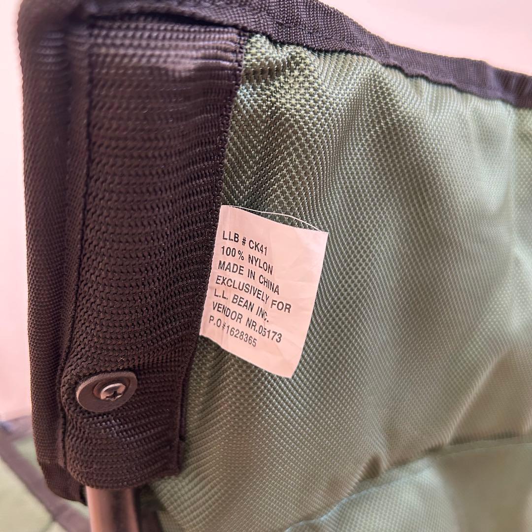 90s~ L.L.Bean エルエルビーン 折り畳みチェア USA