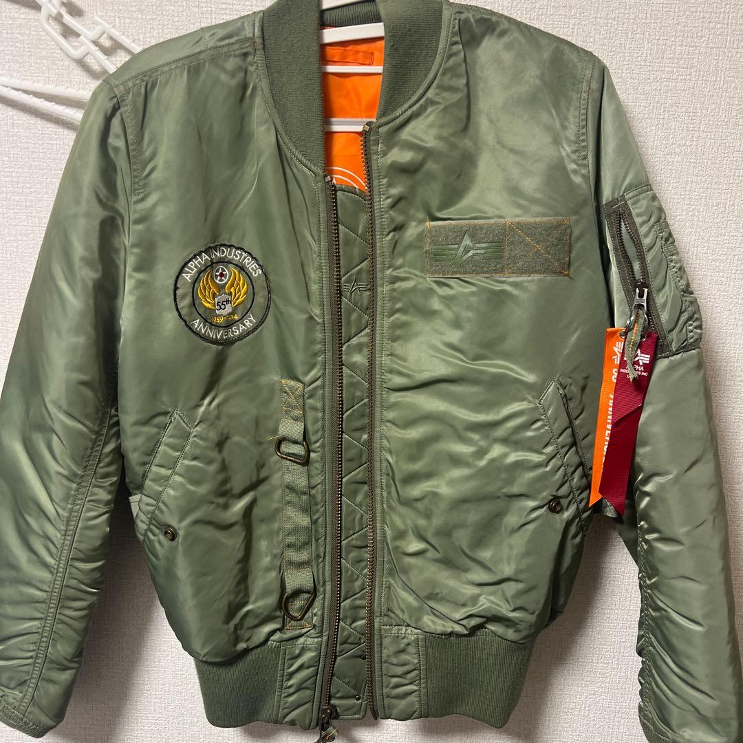 ALPHA INDUSTRIES MA-1 フライトジャケット 55周年記念 ALPHA INDUSTRIES MA-1 フライトジャケット 55周年記念 - メルカリ