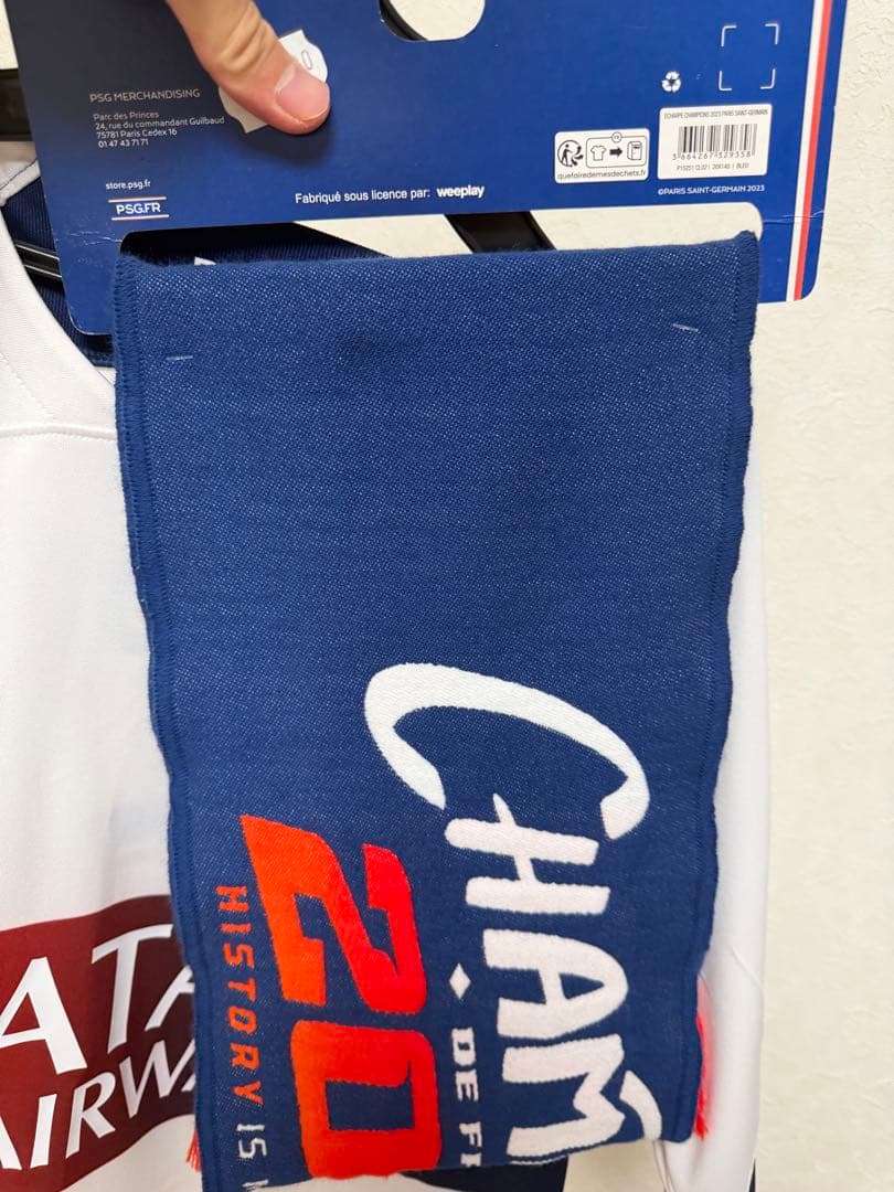 PSGユニフォーム エンバペ タオルマフラーの通販はau PAY マーケット