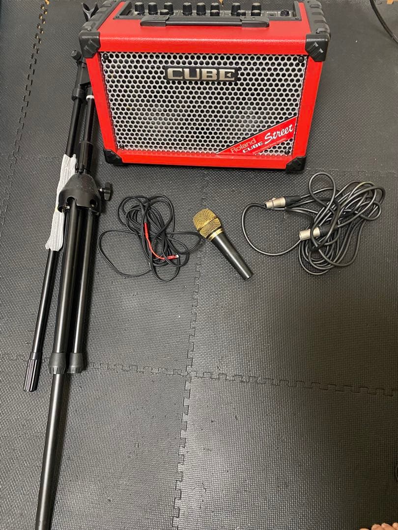 Roland CUBE Street ポータブルアンプ Amazon | Roland ローランド ポータブルアンプ CUBE Street EX 最大50W