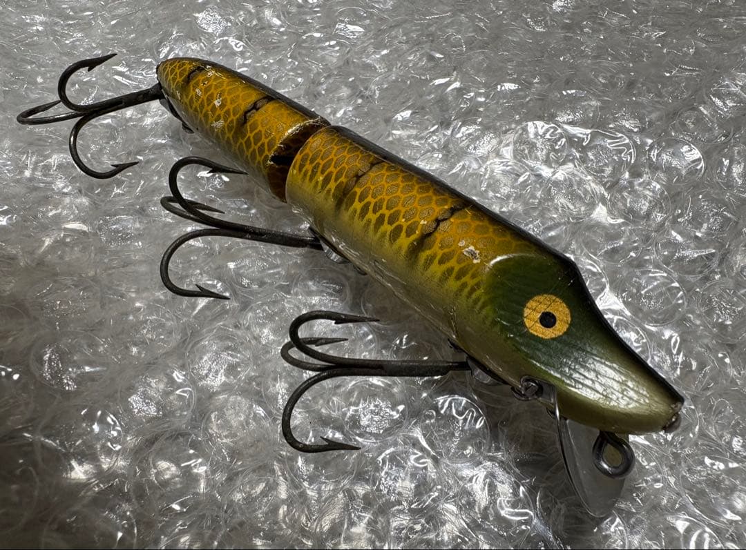 オールドヘドン ジョイントバンプ ウッド 1950年代 金目 HEDDON