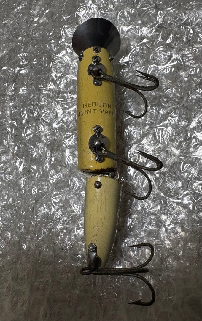 オールドヘドン ジョイントバンプ ウッド 1950年代 金目 HEDDON