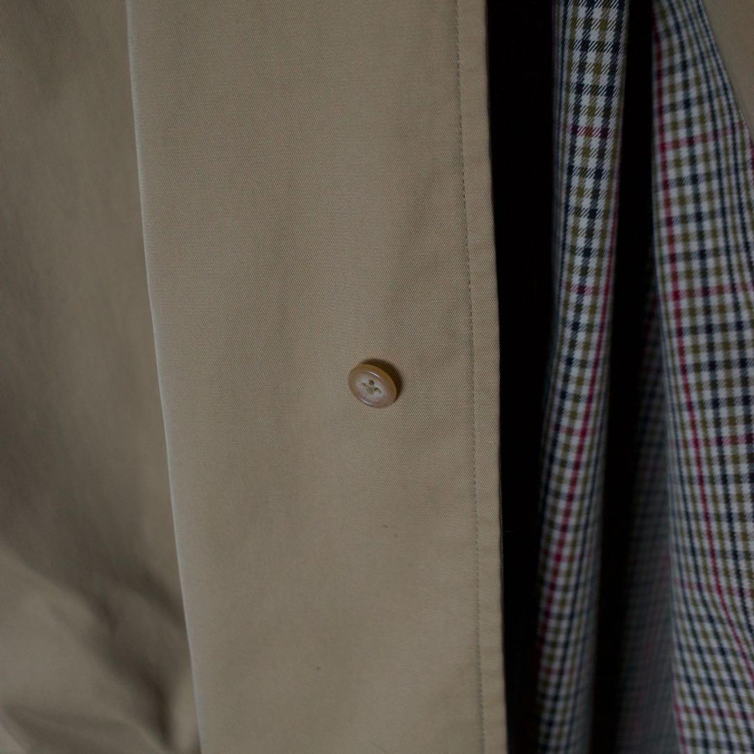 希少 80s 一枚袖 ラルフローレン 玉虫 バルマカーンコート ステン