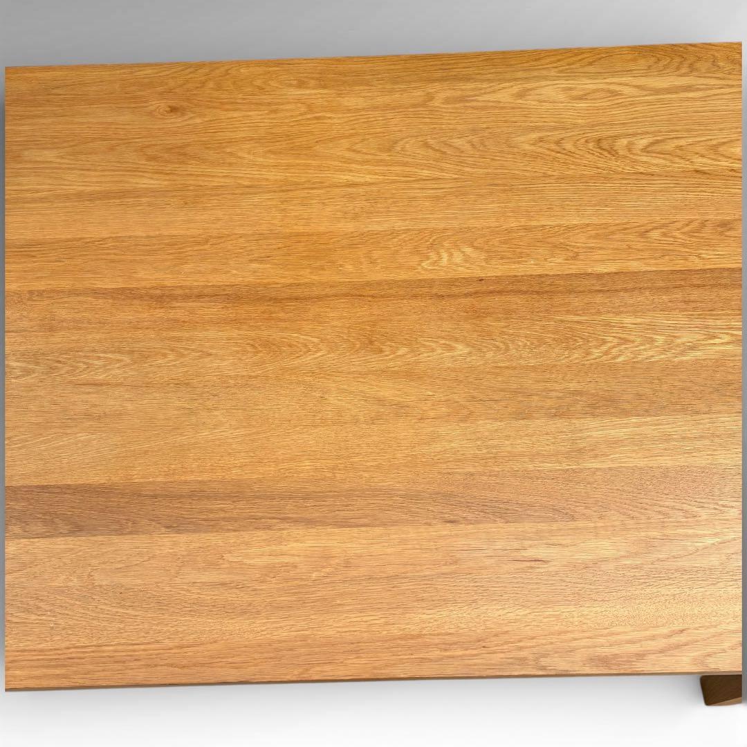 美品 廃盤 無印良品 オーク 無垢材 ダイニング テーブル 140cm - メルカリ