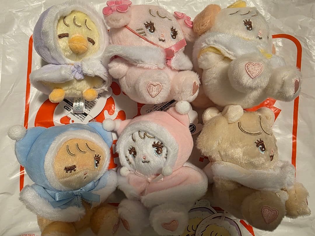 おめかし♡ポンチョマスコット mikko illustrations 6種セット