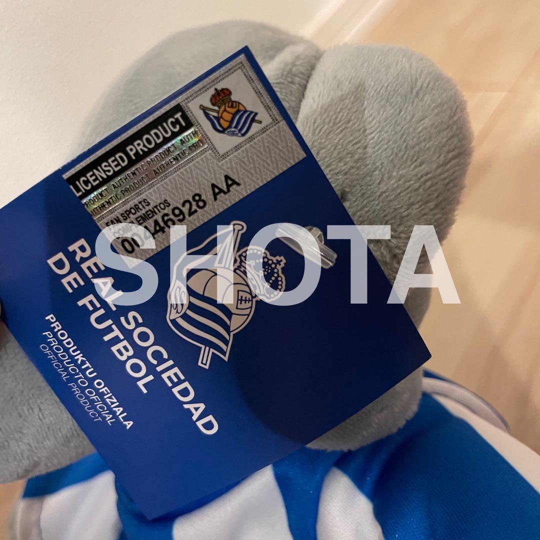 レアル・ソシエダ 公式グッズ 象のぬいぐるみ 久保建英 - メルカリ