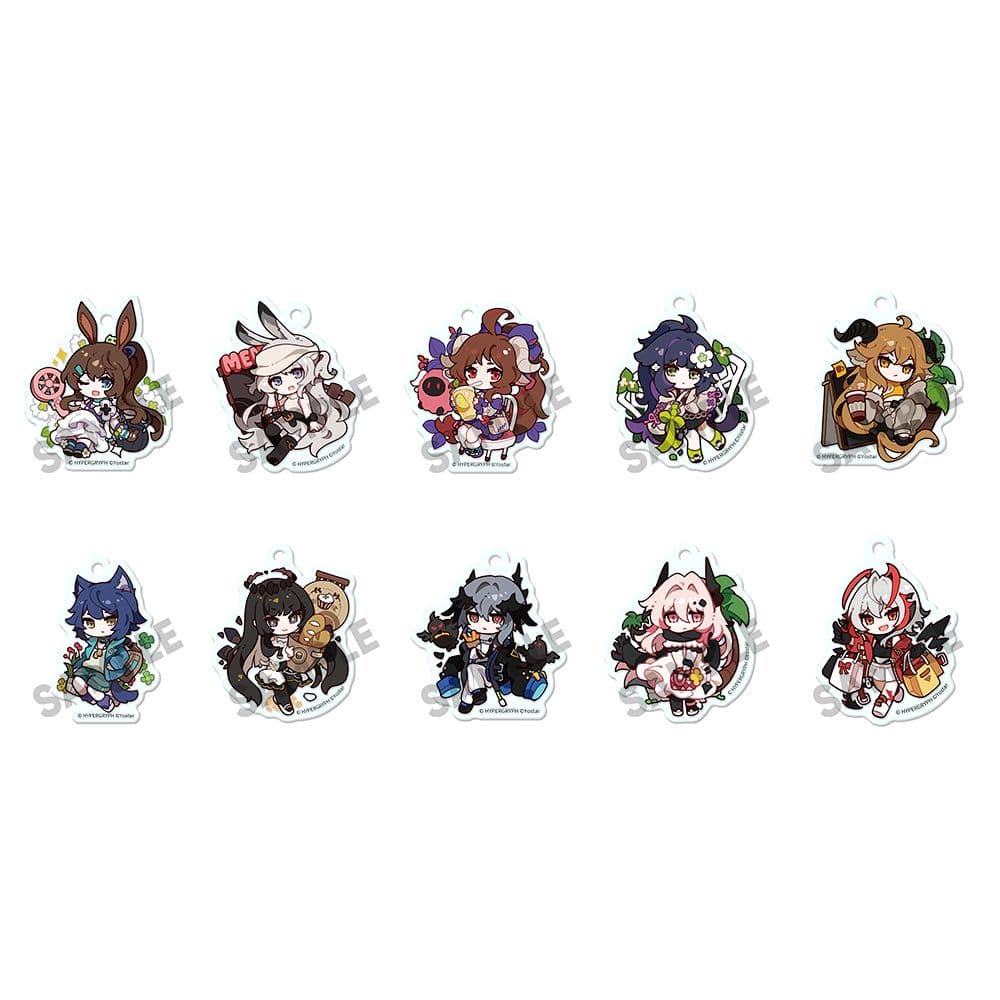 アークナイツフェス2025 ガチャ ミニキャラアクリルキーホルダー 全