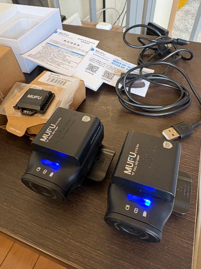 山田哲也MUFU MAXWIN ドライブレコーダ1台オプション無テープ無。