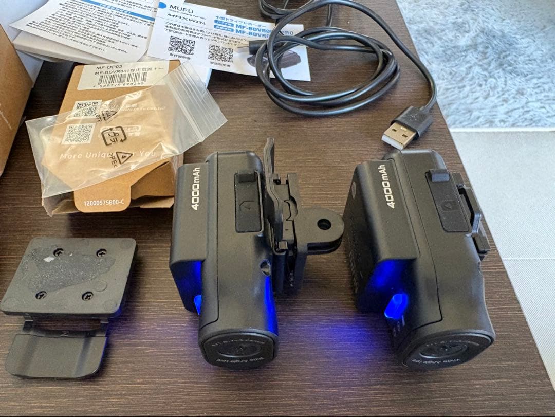 山田哲也MUFU MAXWIN ドライブレコーダ1台オプション無テープ無。