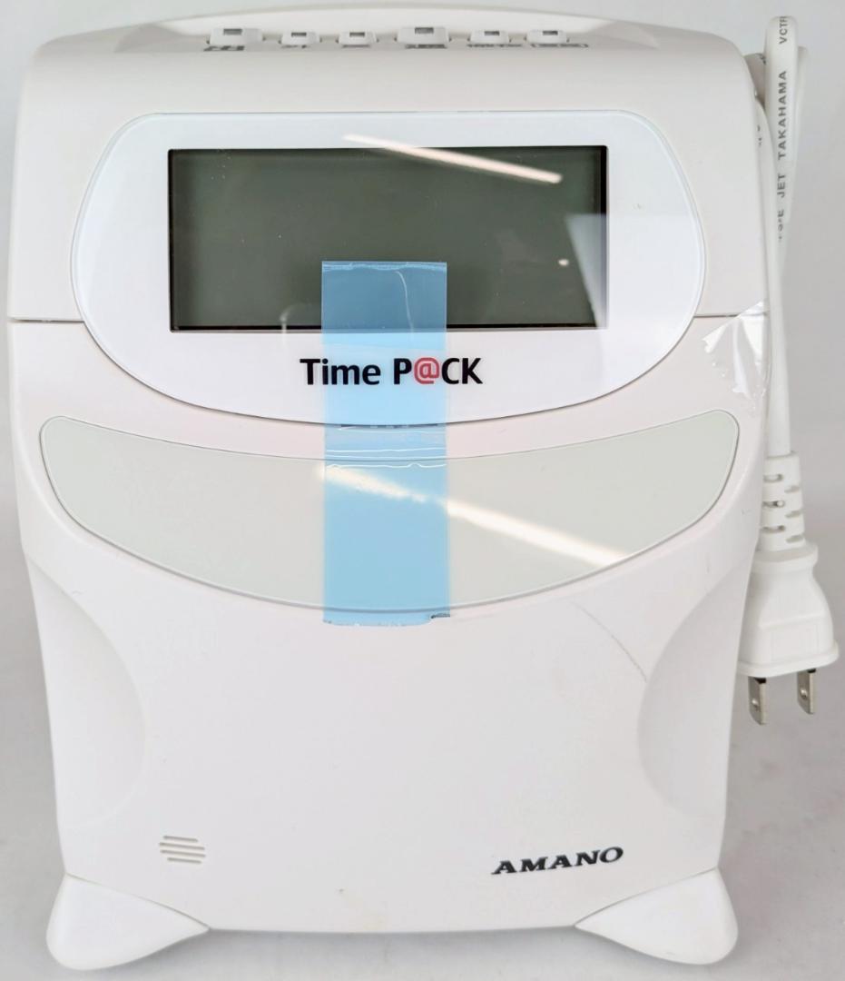 アマノ 勤怠管理ソフト付タイムレコーダー TIMEPACK3-100