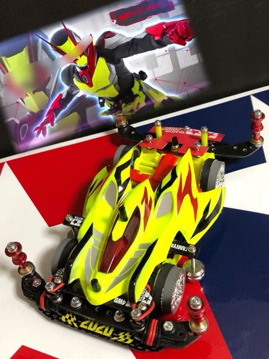 ミニ四駆 完成品 MAカスタムマシン オーソライズマンタレイMK-02 タミヤからミニ四駆「マンタレイMk.II ブラックスペシャル」が再登場