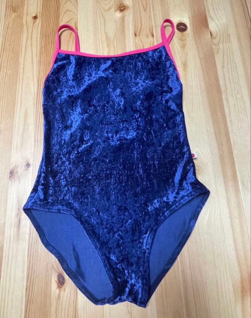 YUMIKO ブラック ジッパー付レオタード Lサイズ YUMIKO ブラック