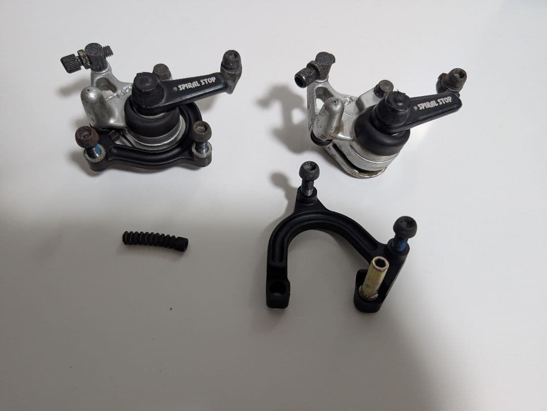 DIA-TECH SPIRALSTOP 機械式ディスクブレーキ一式 oldmtb ディスクブレーキローター ICE TECHNOLOGIES FREEZA