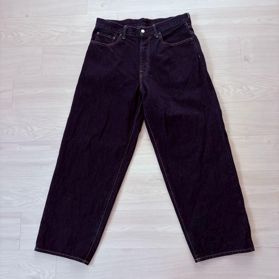 GAP スーパーバギーデニム ダークリンスカラー 32W32L - メルカリ
