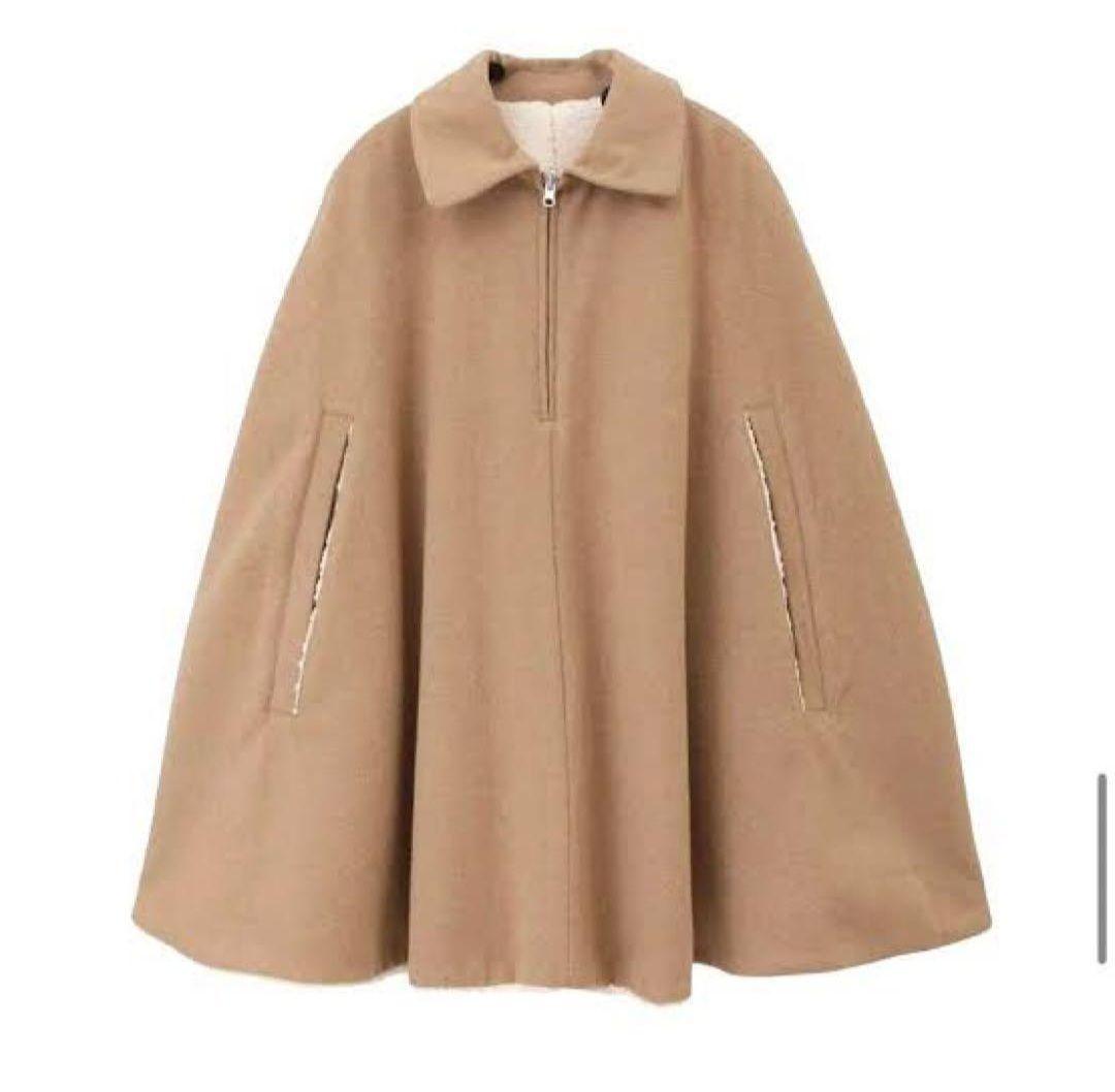 CLANE REVERSIBLE BOA MILITARY CAPE COAT - メルカリ