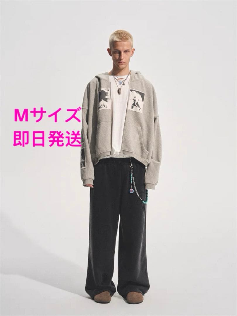 bastard グレー フード付きパーカー ENHYPEN ニキ着用 トップス