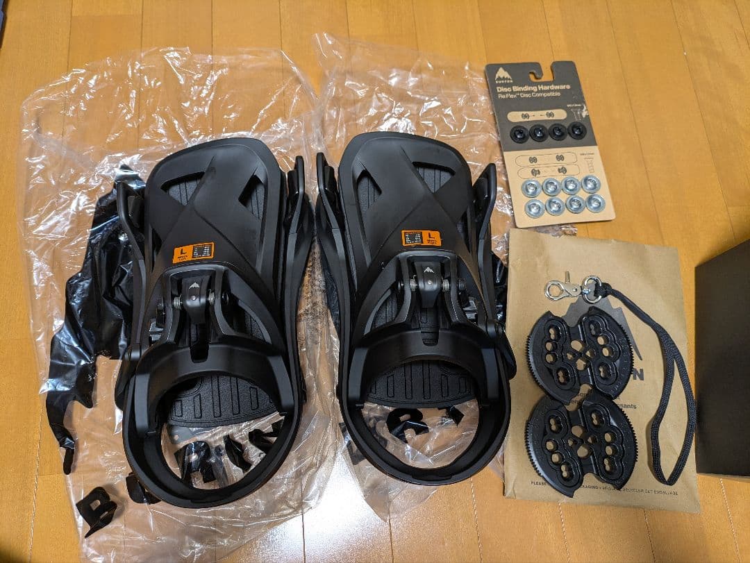 メンズ Burton Step On バインディング ブラック Lサイズ BURTON（バートン） 22-23 メンズ Burton Step On スノーボード