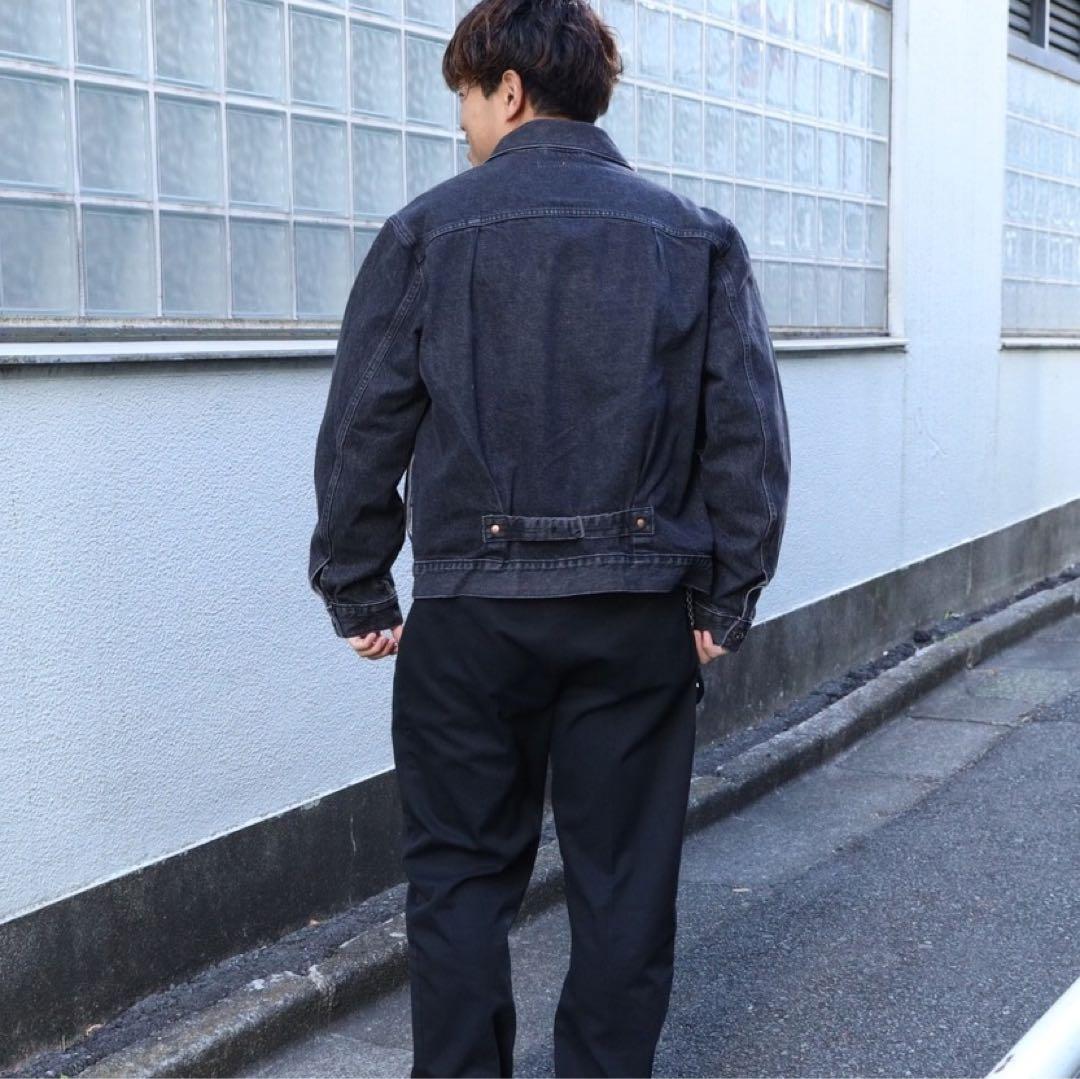 極美品】Levi's 先染め ブラック 1st デニムジャケット 大戦 FJ - メルカリ