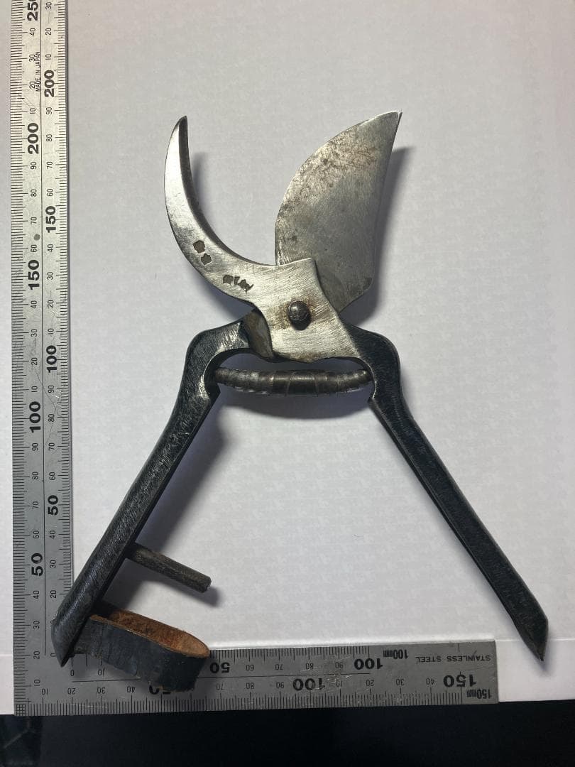 中古品 大鰐 三國剪定鋏製作所「薬師堂國定」津軽型 剪定鋏 - メルカリ