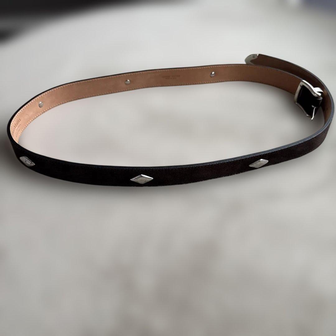 値下げBEAMS】 ディノマッティア ビームス別注スタッズ ナローレザー