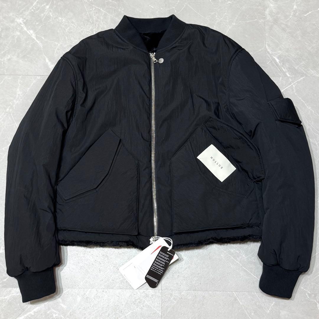 NULLUS】REVERSIBLE PADDED BOMBER - メルカリ