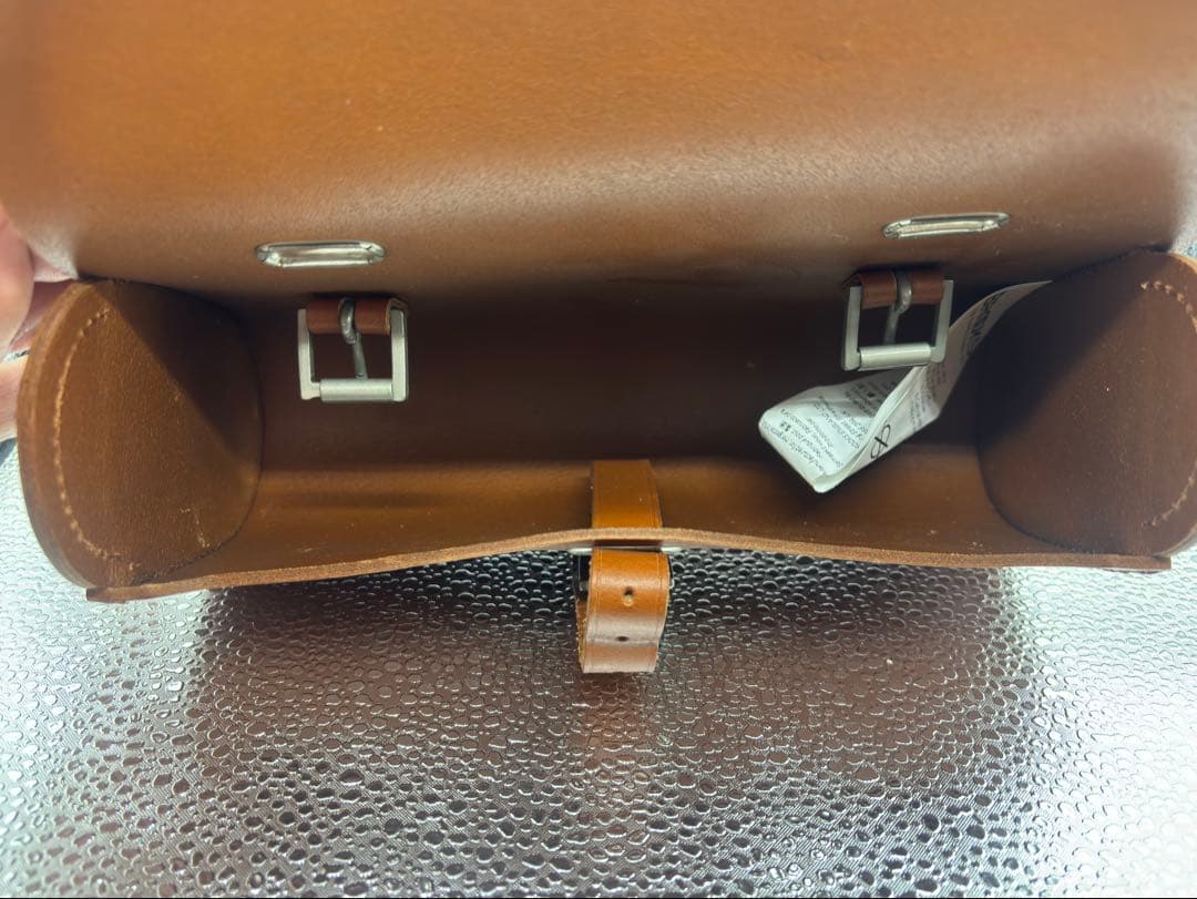 BROOKS チャレンジャー　ラージ　ツールバッグ　ハニー 牛革製 1.5L