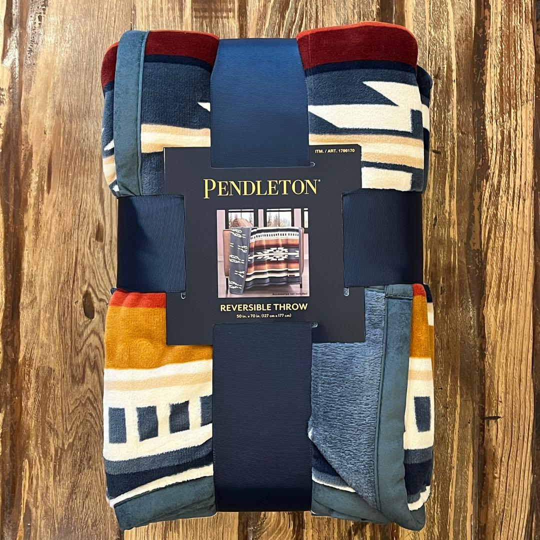 ペンドルトン リバーシブル ブランケット 毛布 ひざ掛け 2点セット 楽天市場】【送料無料】PENDLETON ペンドルトン ひざ掛け リバーシブル