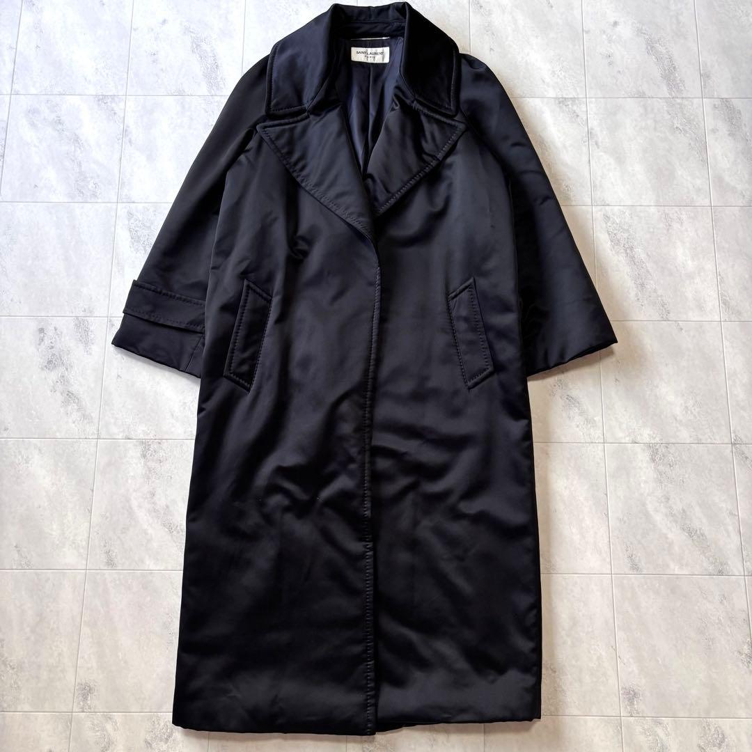 【美品】22AW Saint Laurent シルク100% パデットコート 美品】22AW Saint Laurent シルク100% パデットコート - メルカリ