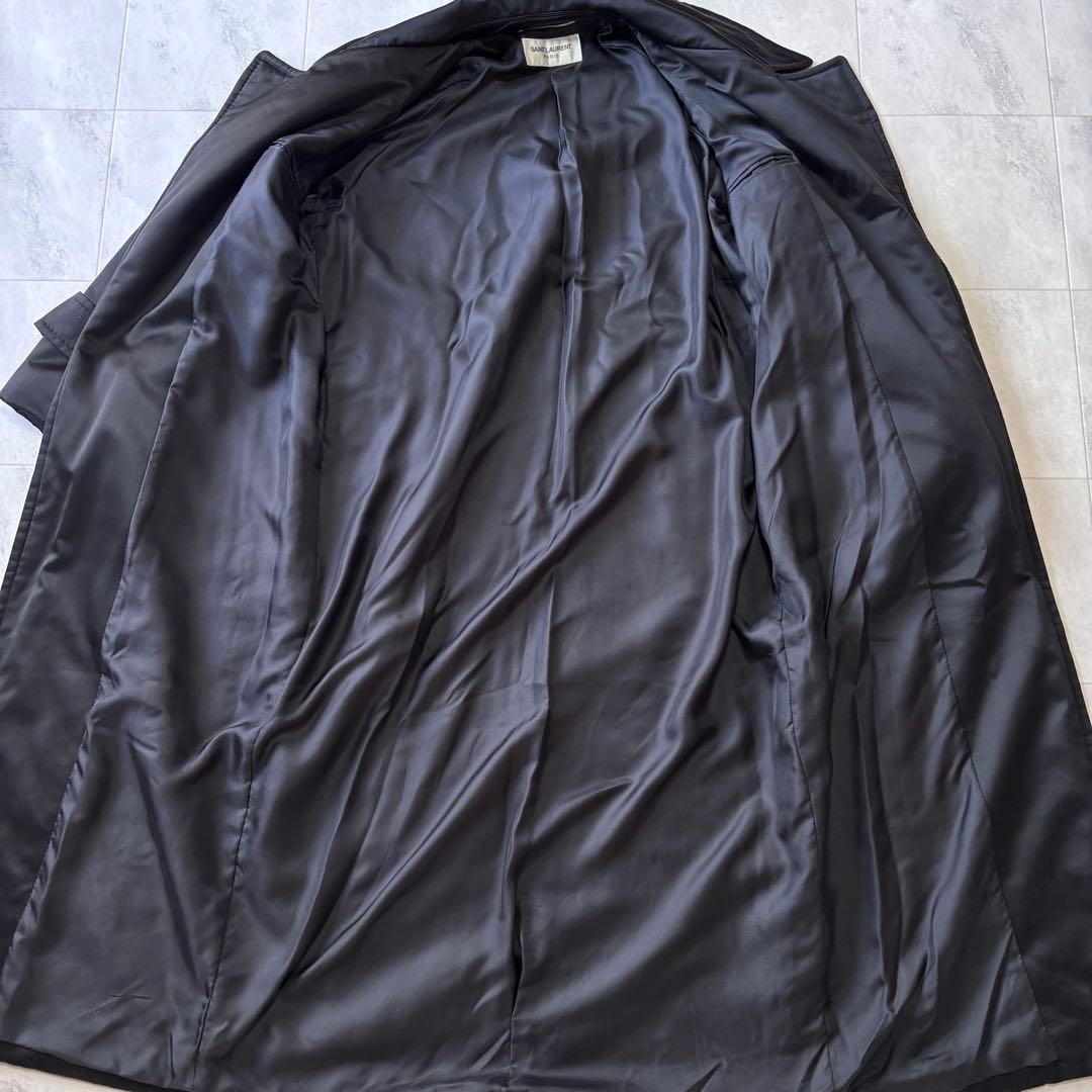 美品】22AW Saint Laurent シルク100% パデットコート - メルカリ