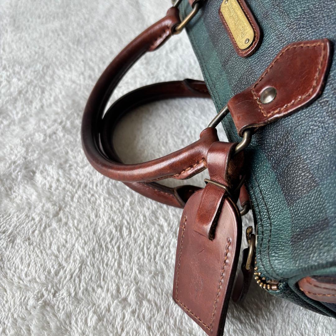 ✨️美品 ポロラルフローレン ミニボストンバッグ ブラックウォッチ