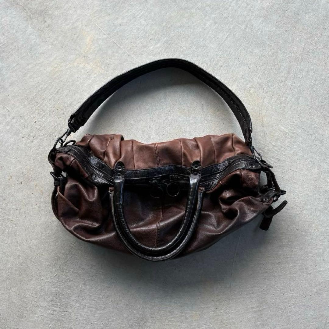 00s vintage hand bag shoulder y2k ダークウェア Casual Y2K Shoulder Bags Top Handle Women Purses And Handbags