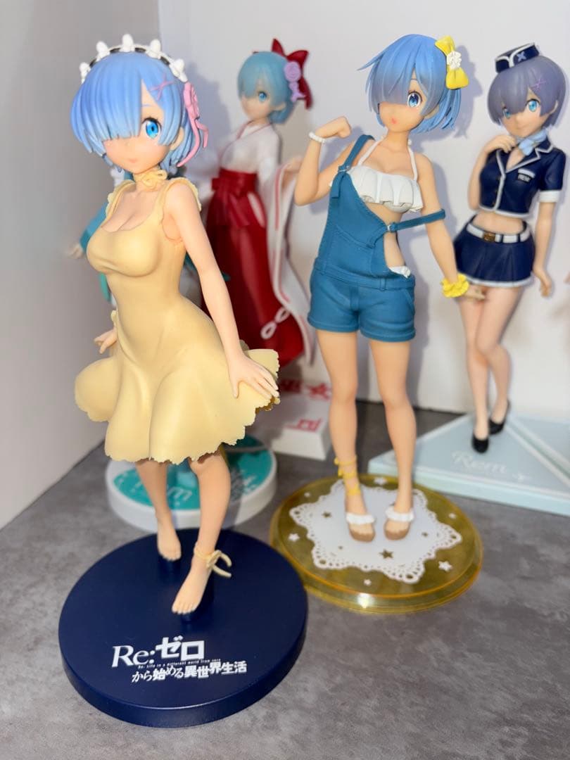 美少女 フィギュア まとめ売り Re:ゼロから始める異世界生活 レム ラム