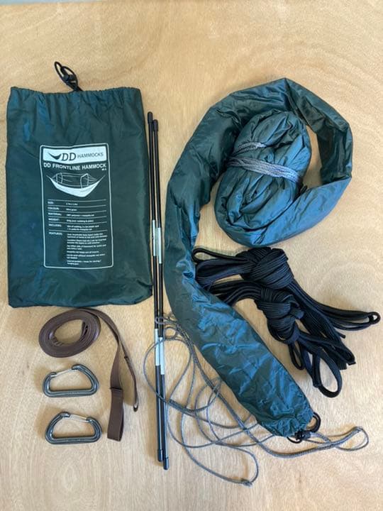 DDフロントラインハンモック 最新 DDフロントラインハンモック(カモ柄