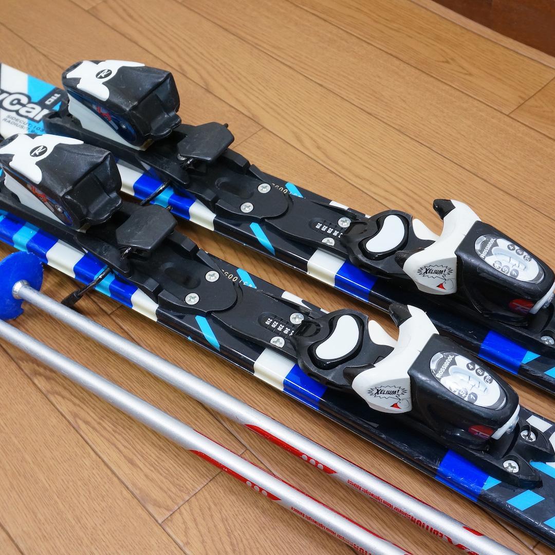 メンテ済 110cm 靴21cm SNOWCARVING カービングスキーセット - メルカリ