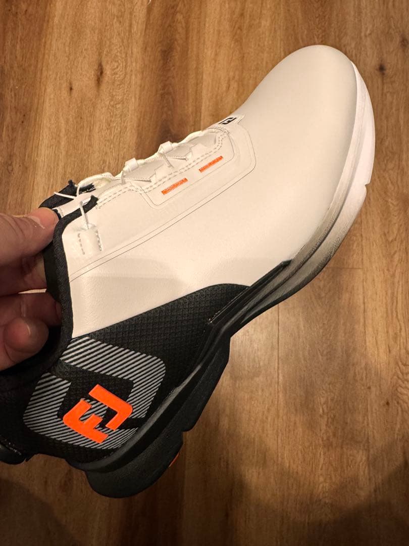 ブランドスポーツ - FJ Fuel ゴルフシューズ 9.5 WIDE ホワイト