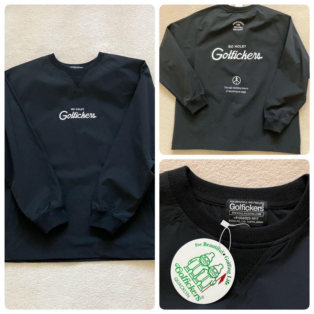 ゴルフィッカーズ Golfickers Pullover ブラック L 未使用 - メルカリ