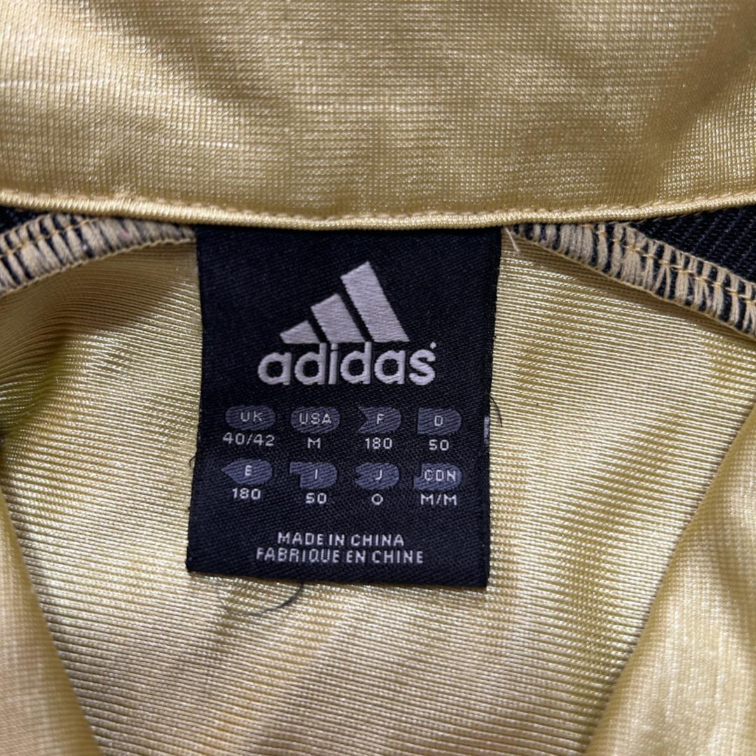 00s adidas アディダス クロコ型押し セットアップ ジャージ y2k